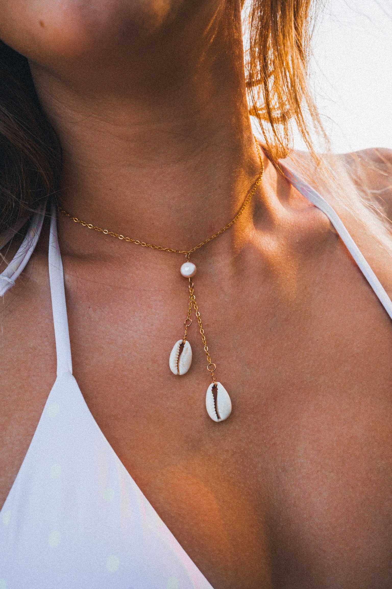 The Cowrie Lei Necklace